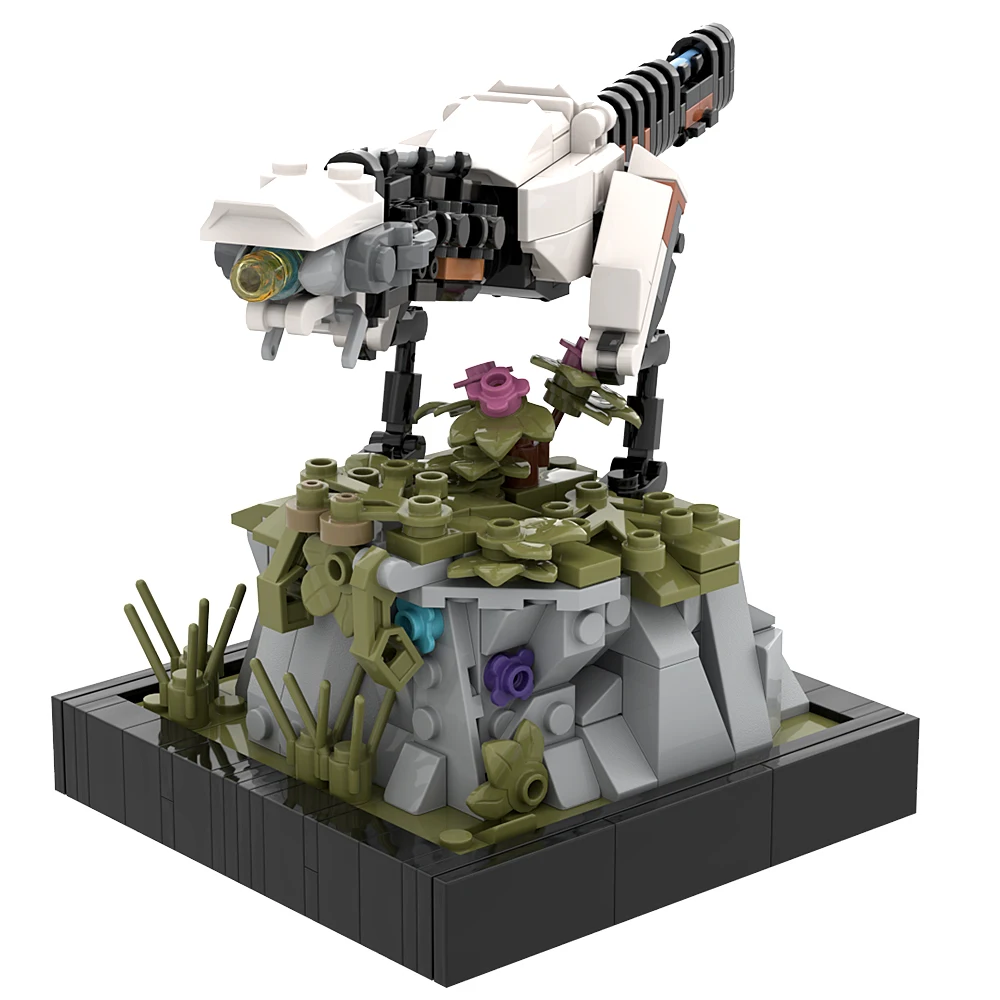 MOC-137579 игрушка Horizon Watcher модель кирпичей наименьшая машина Watcher Монстр строительные блоки креативная сборка игрушка детский подарок ﻿