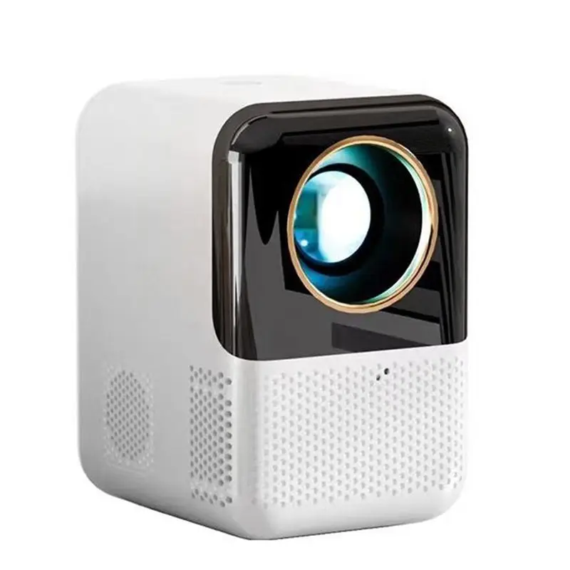 

ABKQ-X10 Wifi Mini Projector 1080P HD Universal Projector Manual Zoom Smartphone Projector Movie PC TV Durable With AU Plug