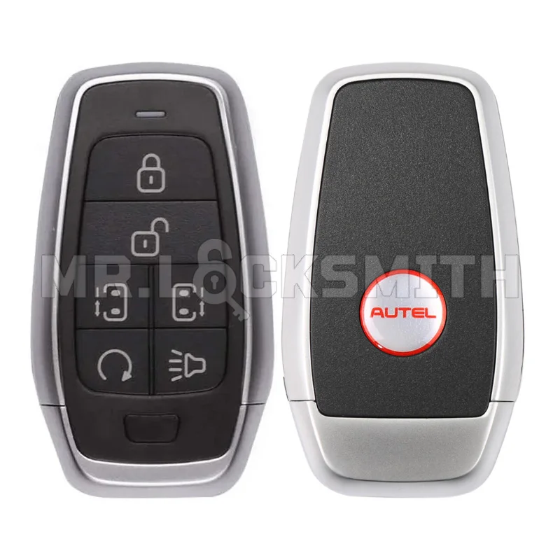 MRLOCKSMITH AUTEL MAXIIM IKEY Standard Style IKEYAT006DL 6 Buttons Independent Smart Key (Left Door/ Right Door/ Remote Start)