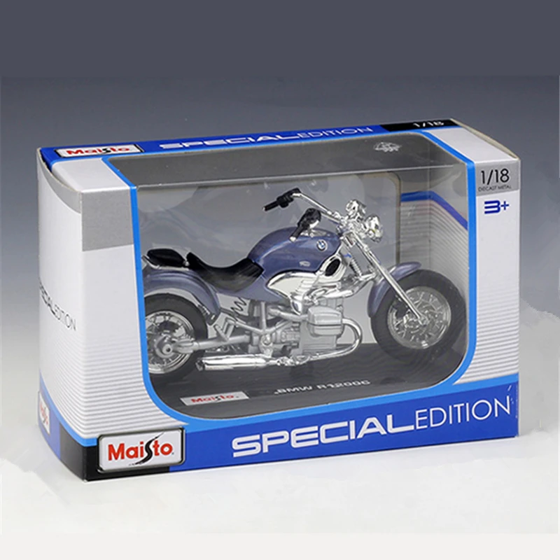 Maisto 1:18 BMW R1200C Alloy Motorcycle Model Diecast Metal Toy