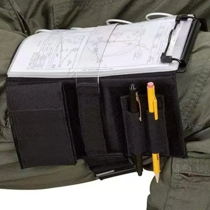 96BA Multipurpose Kneepad Clipboard For Pilots Transport Offering Adjustable Strap And Holding Zones