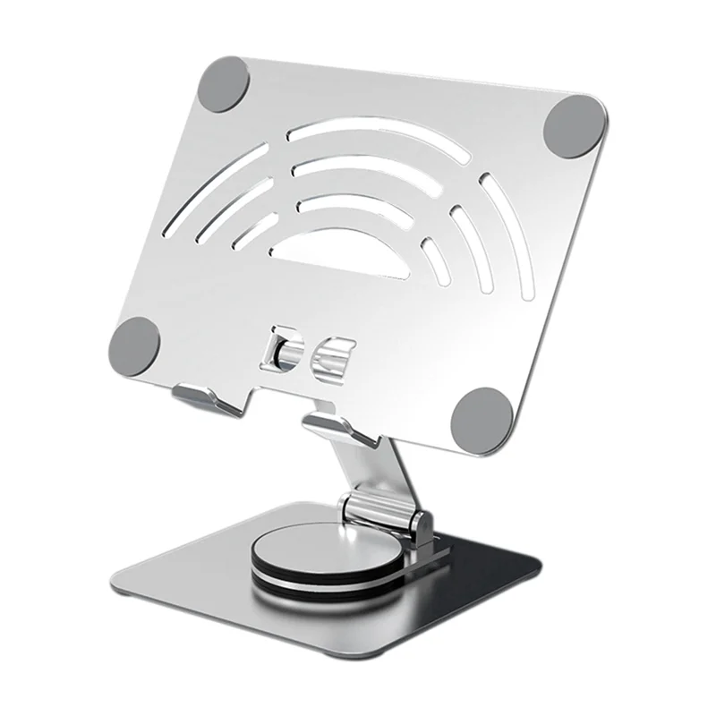 

AK51-360° Rotating Tablet Stand Aluminum Alloy Carbon Steel Desktop Tablet Stand For Tablet Phone Stand Within 12.9 Inches