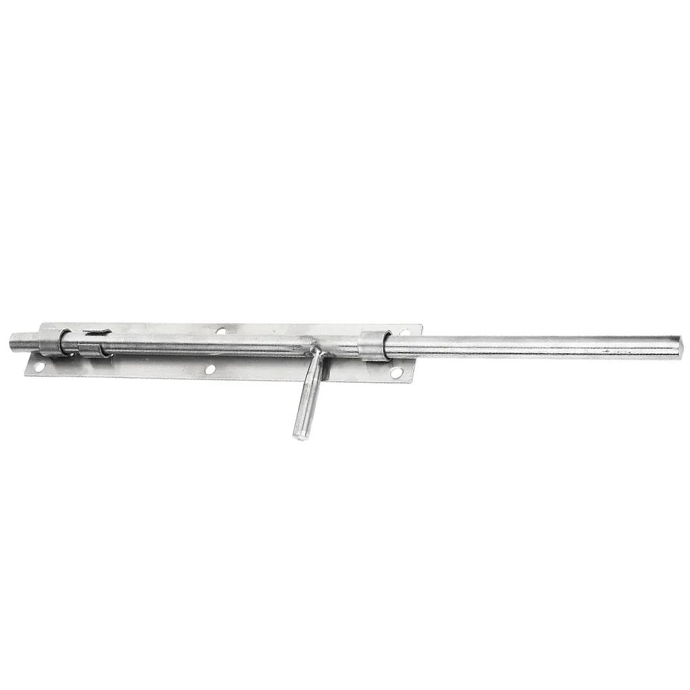 

Thickened Stainless Steel Floor Latch Door Extended Wooden Welded Iron Surface Shed Lengthen Mounted Bolt Slide Gate