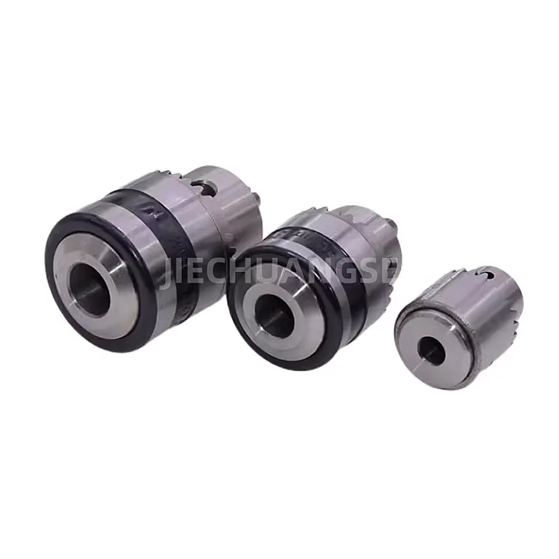 JT0/B10/B12 Taper Drill Chuck Bench Drill Wrench Micro Electric Drill Self-Locking Chuck Converter Connector