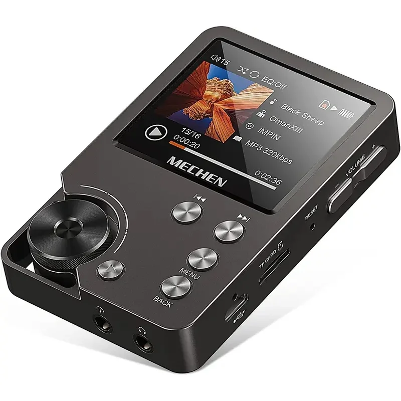 Lettore MP3 Digitale HiFi C10, Lettore Audio Portatile Senza Perdite, Radio FM, Radio Universitaria, Funzione E-book, Walkman Musicale