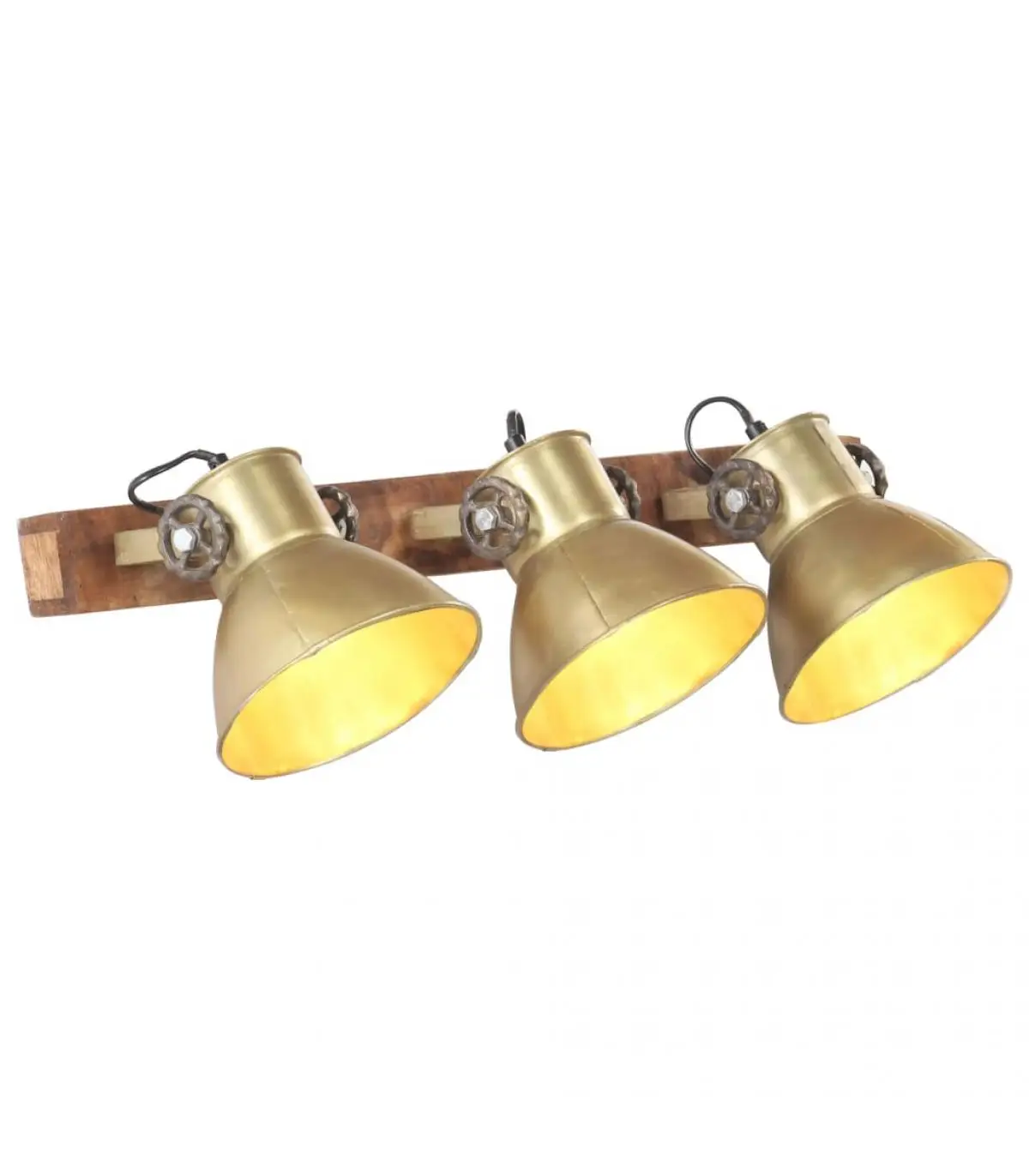 Industrial brass wall lamp lamps 65x25 cm E27