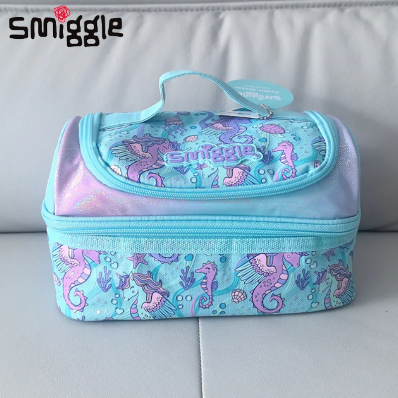 Hot Australian Smiggle Cartoon Schoolbag Children Stationery Backpack Lunch Bag Pencil Case Wallet Water Cup Student Girl Gift