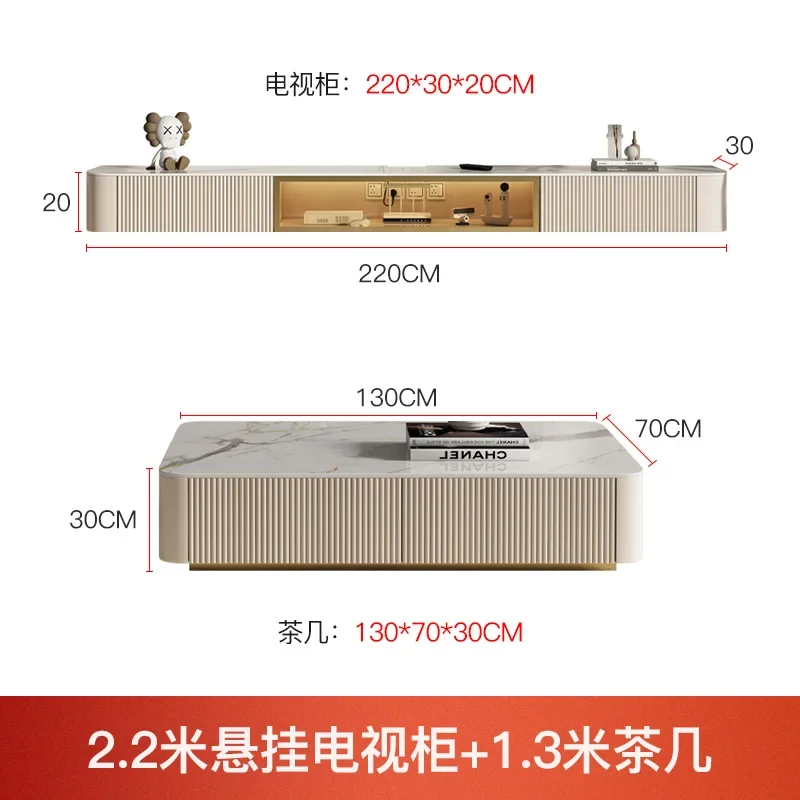 Nordic Living Room TV Cabinet Storage Lowboard Modern Fashion Television Stands Drawers Suporte Para TV Salon Furniture MQ50DS image 6