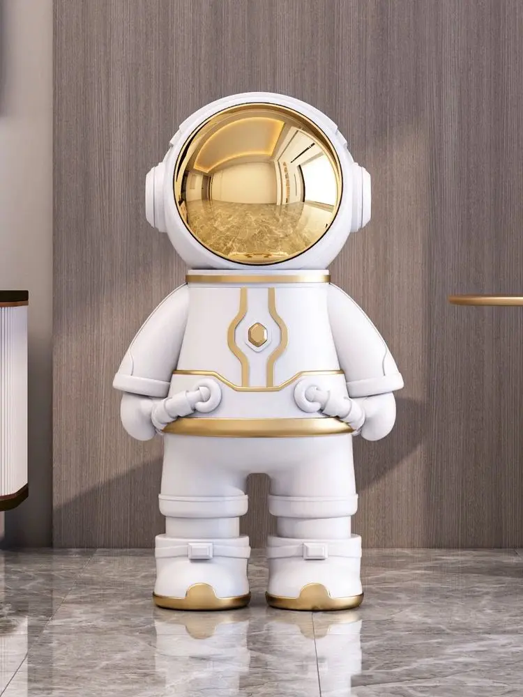 

Cool Mecha Astronaut Astronaut Living Room Floor Decoration TV Cabinet Sofa Decoration Accessories Action Figure Astronaut Minia