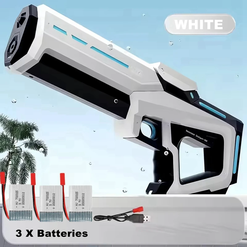 Elektrische waterpistolen voor volwassenen Krachtige spuitpistolen met automatische zuiging Wateropslagpistolen Zomer buitenspeelgoed voor jongens en kinderen