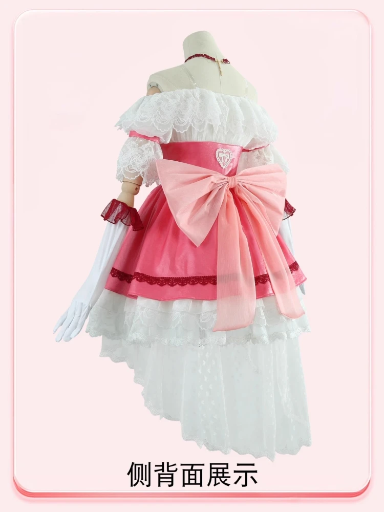 Auf Lager Anime Puella Magi Madoka Magica Kaname Madoka Cosplay Kostüm Frauen Schöne Lolita Kleid Rolle Spielen Kleidung Party Anzug