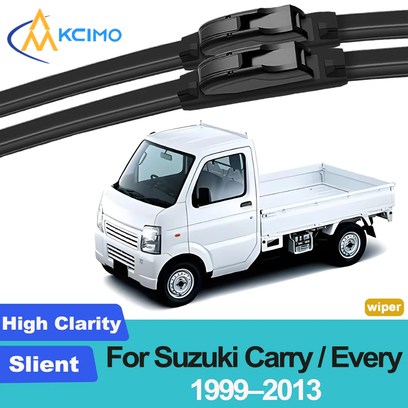 

2PCS New Wiper Blades for Suzuki Carry / Every DA52/DB52/DA62/DA63 1999-2013 Mazda Scrum Ford Pronto PR-Z (Taiwan) Chana-Kuayue