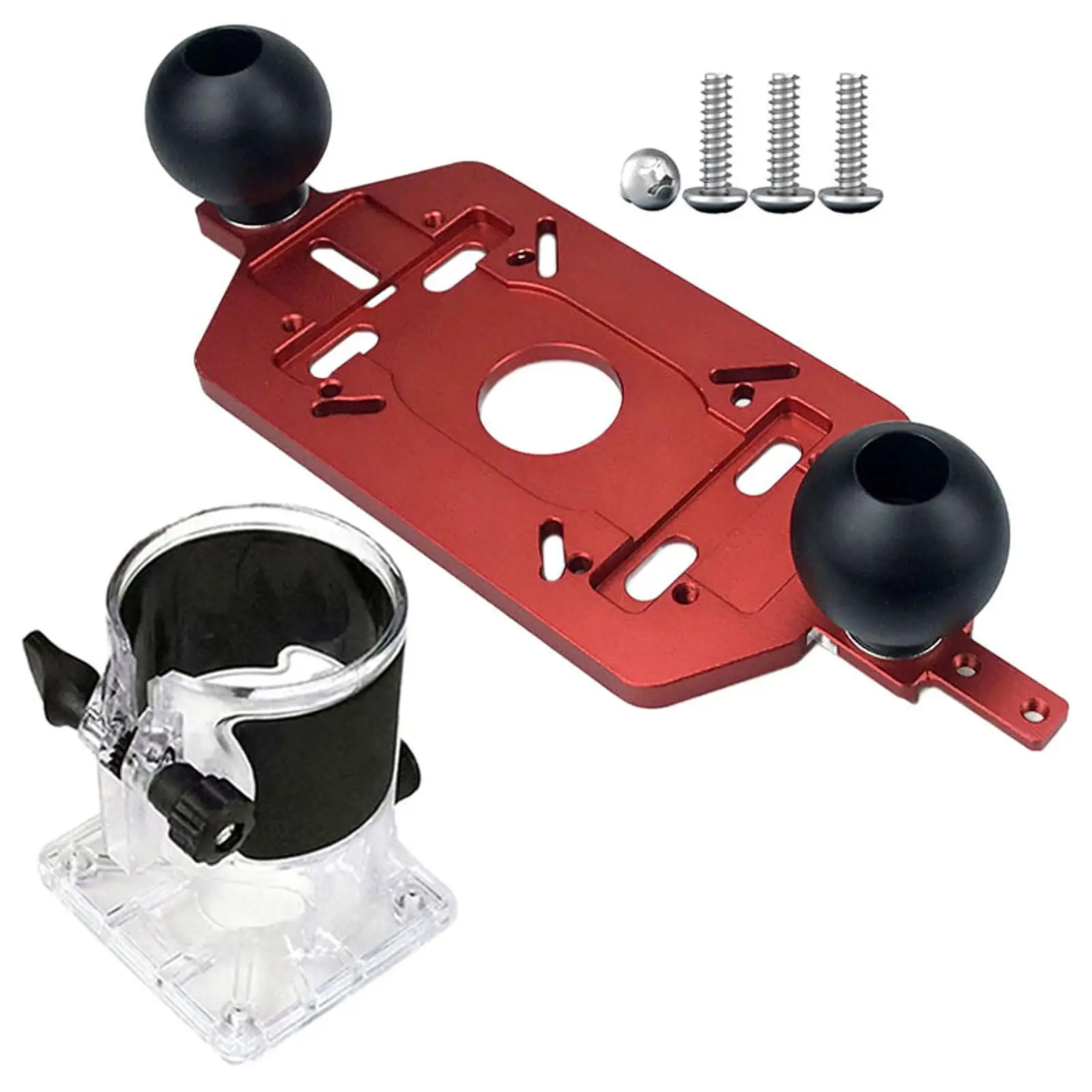 Router Base Plate, Woodworkings Tool, Easy to Use Convenient for Professional Carpentry