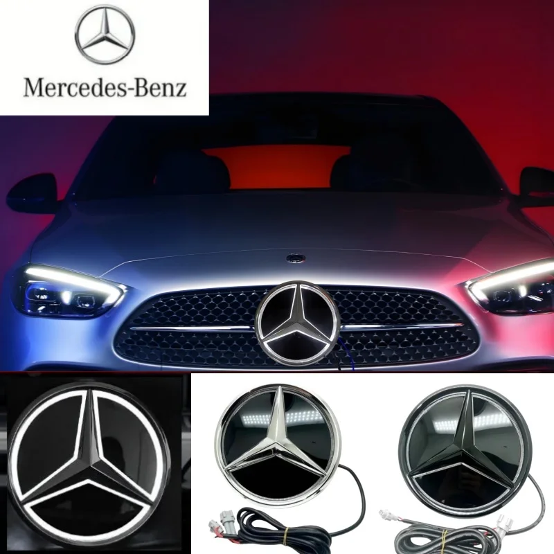 

Эмблема-звезда для решетки радиатора, логотип на переднюю решетку для Mercedes-Benz W204 W205 X253 X156 W176 W177 W167 W246 W117 X167, аксессуары