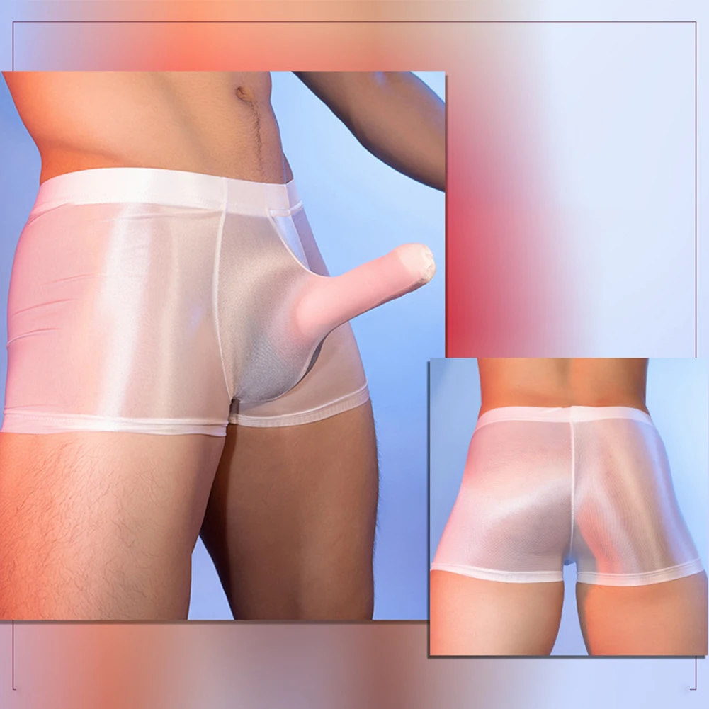 للرجال لقضاء عطلة الرجال الحقيبة سراويل لامعة جذوع للاستخدام اليومي الفيل الأنف الحقيبة بلون تنفس نسيج النايلون #3