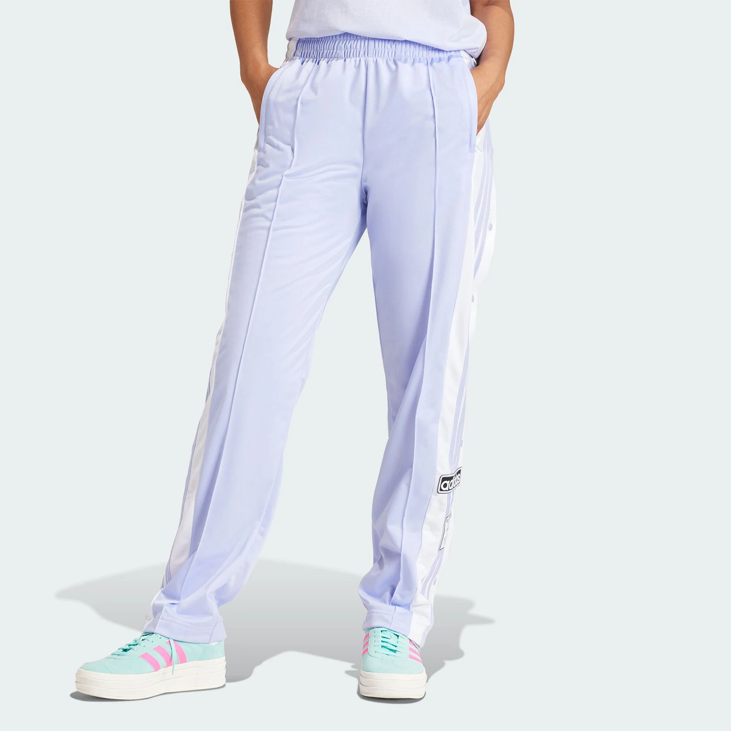 Adidas Originals Women's Side-button Retro Sport Long Pants IP0625
