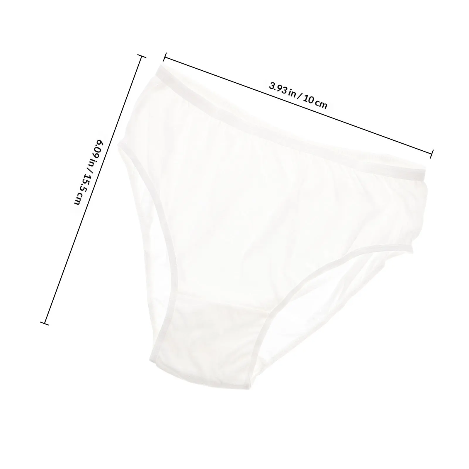 4Pcs Disposable Cotton Underwear Pregnant Women Postpartum Breathable Elastic Comfortable Briefs Period Panties - view 5