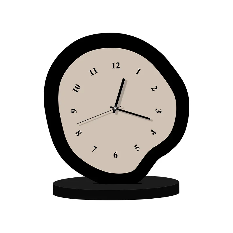 Premium table Desktop living room Home fashion pendulum table large table clock