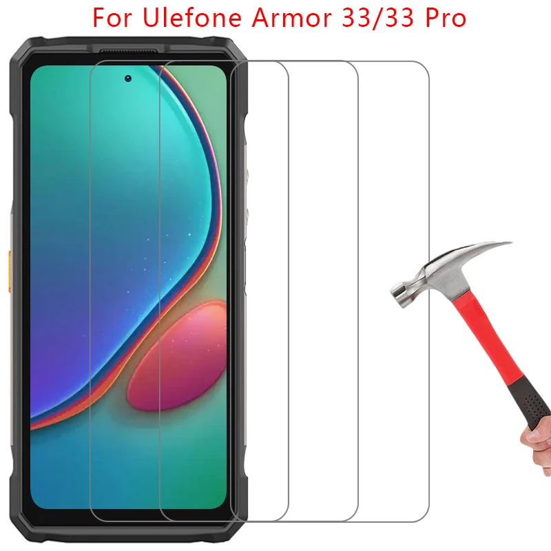 protective tempered glass for ulefone armor 33 pro screen protector on armor33 33pro armor33pro 5g film