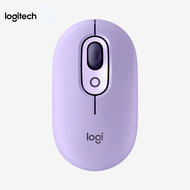 Logitech Pop Mouse Draadloze Bluetooth Muis Kantoor Home Mouse Laptop Accessoires Muis Gaming Machine Ergonomische Computermuis