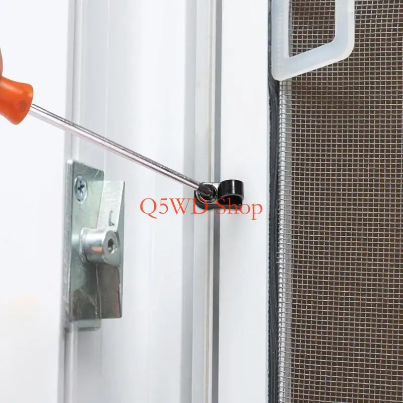 

Q5WD штормовой зажим для оконного экрана и металлические винты, стабилизаторы оконного экрана, набор зажимов, 24 шт., для в