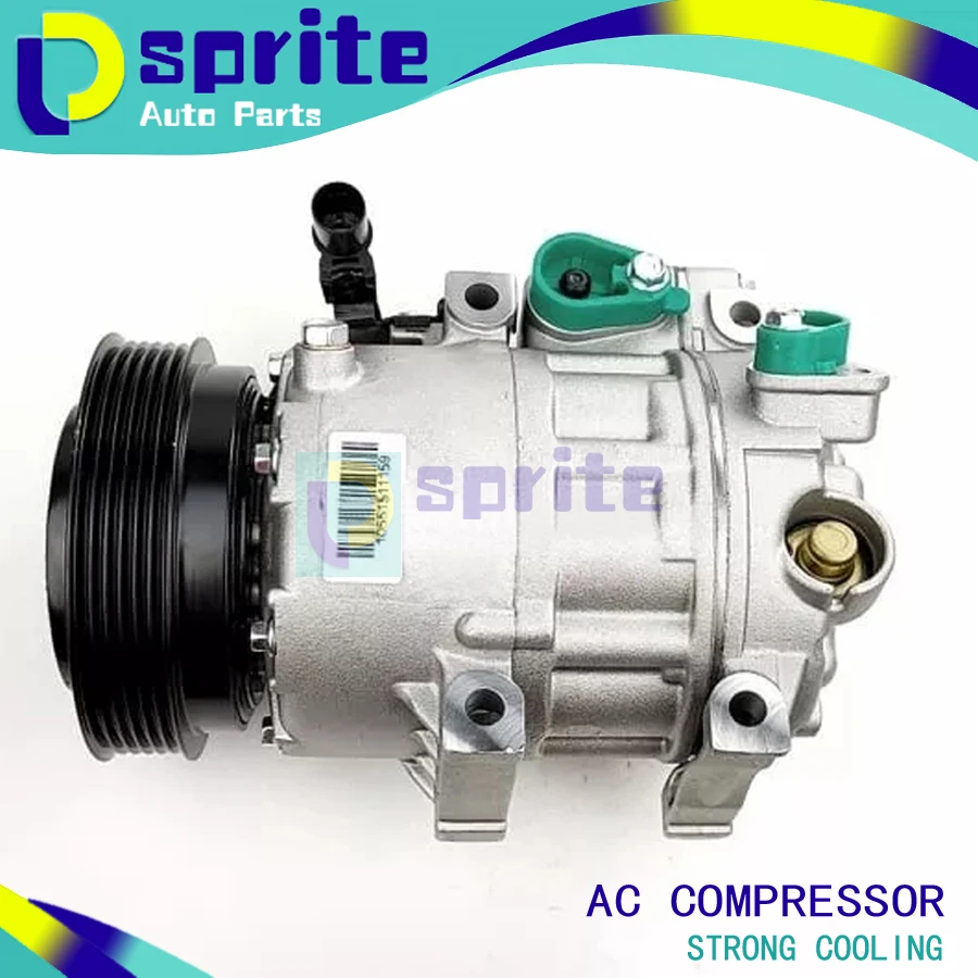 A/C AC Air Conditioning Compressor VS18 for Hyundai SANTA FE II CM 2.2 D4EB 2005-2012 97701-3K720 97701 97701-2L302 97701-2R340