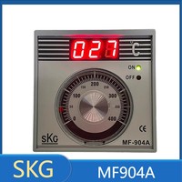 SKG MF-904A Temperature Controller Digital Display Instrument Oven Constant Meter K Type 0-400° 12V 24V 110V 220V 380V SSR RELAY