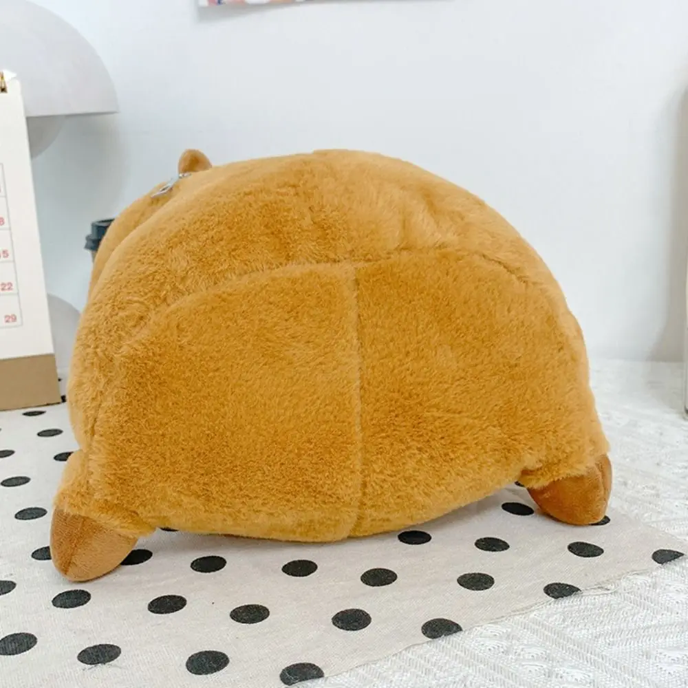 Animali creativi capibara peluche zaino peluche bambola simpatico cartone animato zaino portatile leggero studenti borsa da scuola ragazza