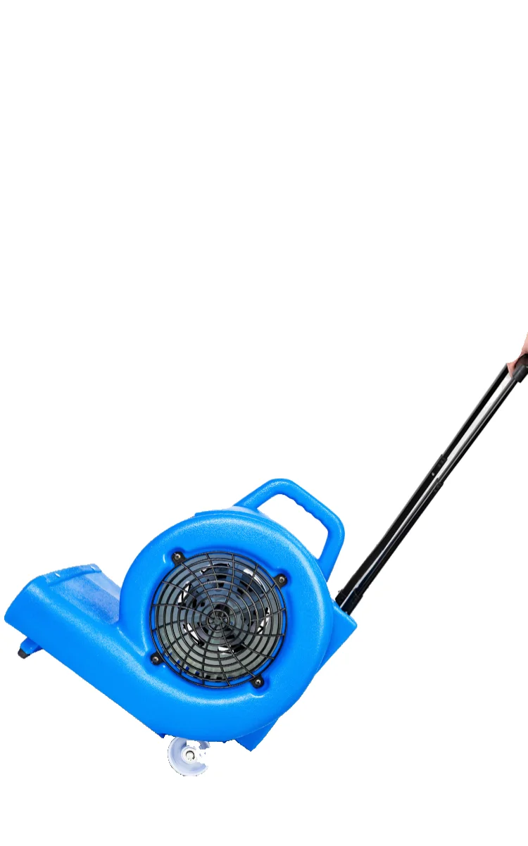Высокомощное синее оборудование для чистки ковров, коммерческий вентилятор для чистки ковров