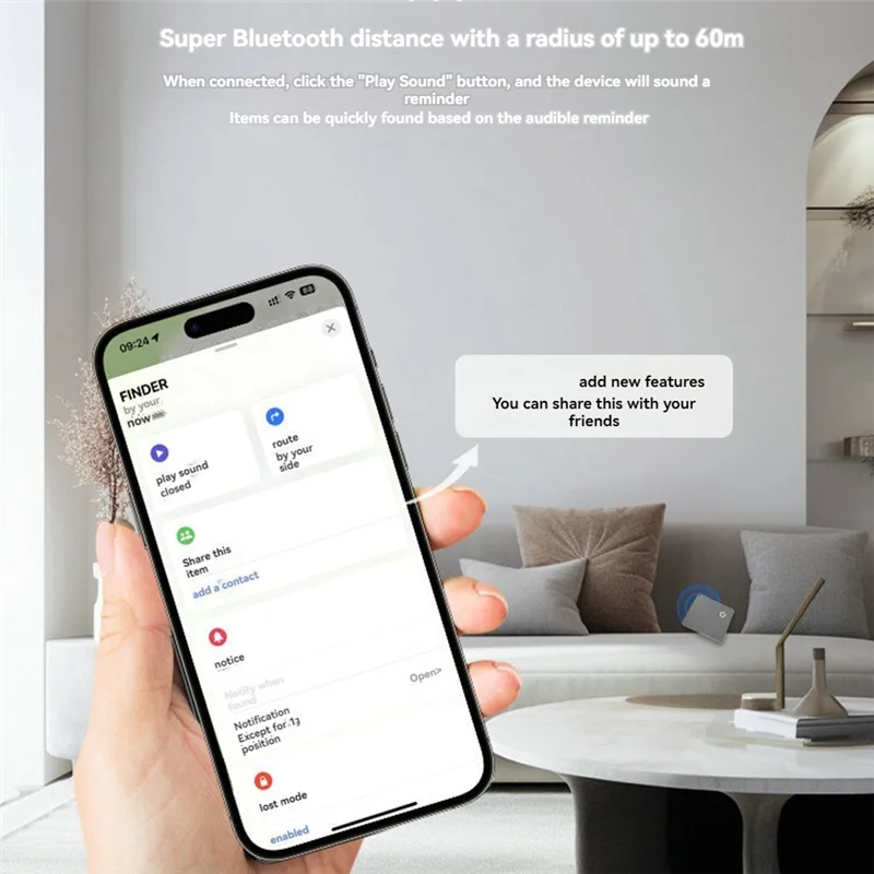 Für Magicard Pro Wallet Tracker Karte IP68 Tracking Standort GPS Locator Smart Tag Artikel Tracker Für Find My APP