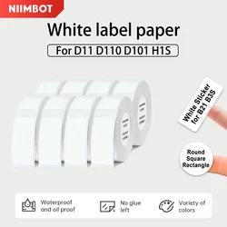 Niimbot D110/D11/D101 White Label Printer Sticker Paper