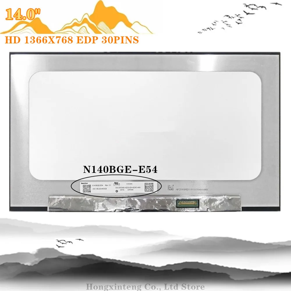 Pantalla LCD de 14,0 pulgadas, 1366x768, 30 Pines, N140BGE-E54, compatible con NT140WHM-N4T B140XTN07.4, para Dell Latitude 5400, 5401, P98G001, Envío Gratis