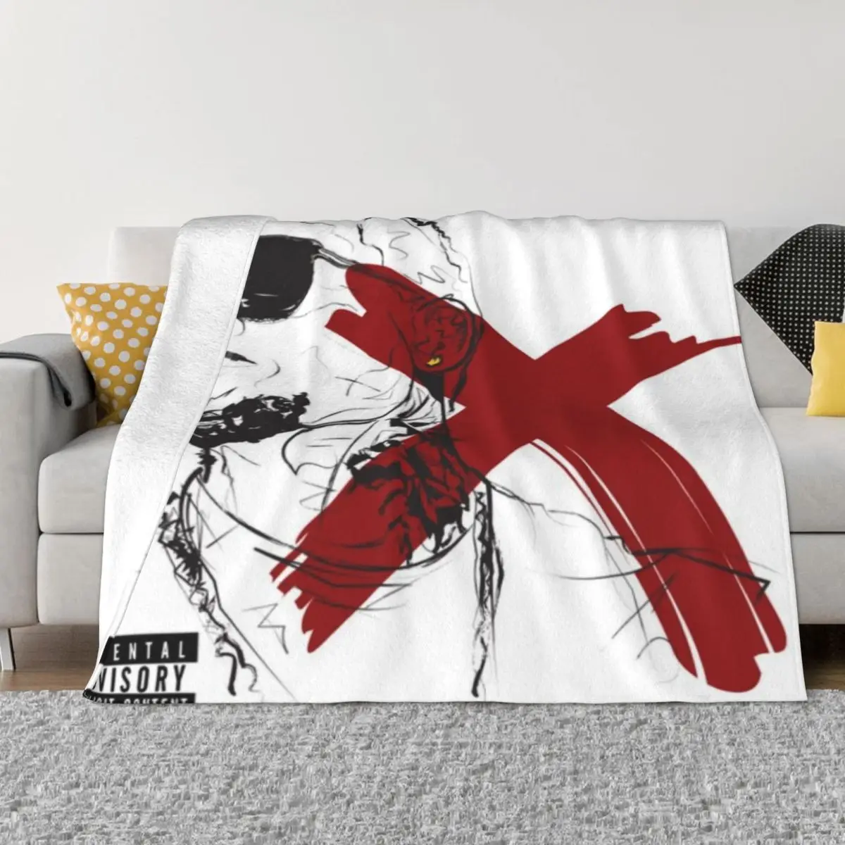 

Chris Brown 00323 Home Blankets print blanket comfort warm soft Personalized blankets Throw Blanket