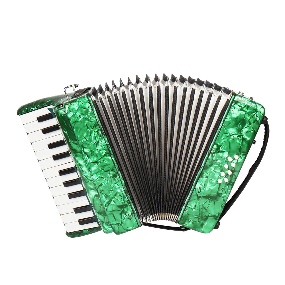 

Professional 22 Key 8 Bass Celluloid Accordion AR-80 Accordion for Amateur Beginner Best Gift Keyboard Instruments