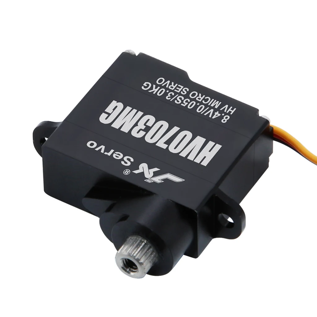 JX PDI-HV0703MG 8.4V haute tension Ultra léger 7.1g 3.0kg.cm couple moteur sans noyau servo numérique pour avion Robot