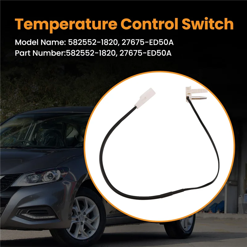 Leading-27675-ED50A para Nissan Tiida Livina Sylphy Interruptor de controle de temperatura Sensor térmico 582552-1820 ou 27675-ED50A
