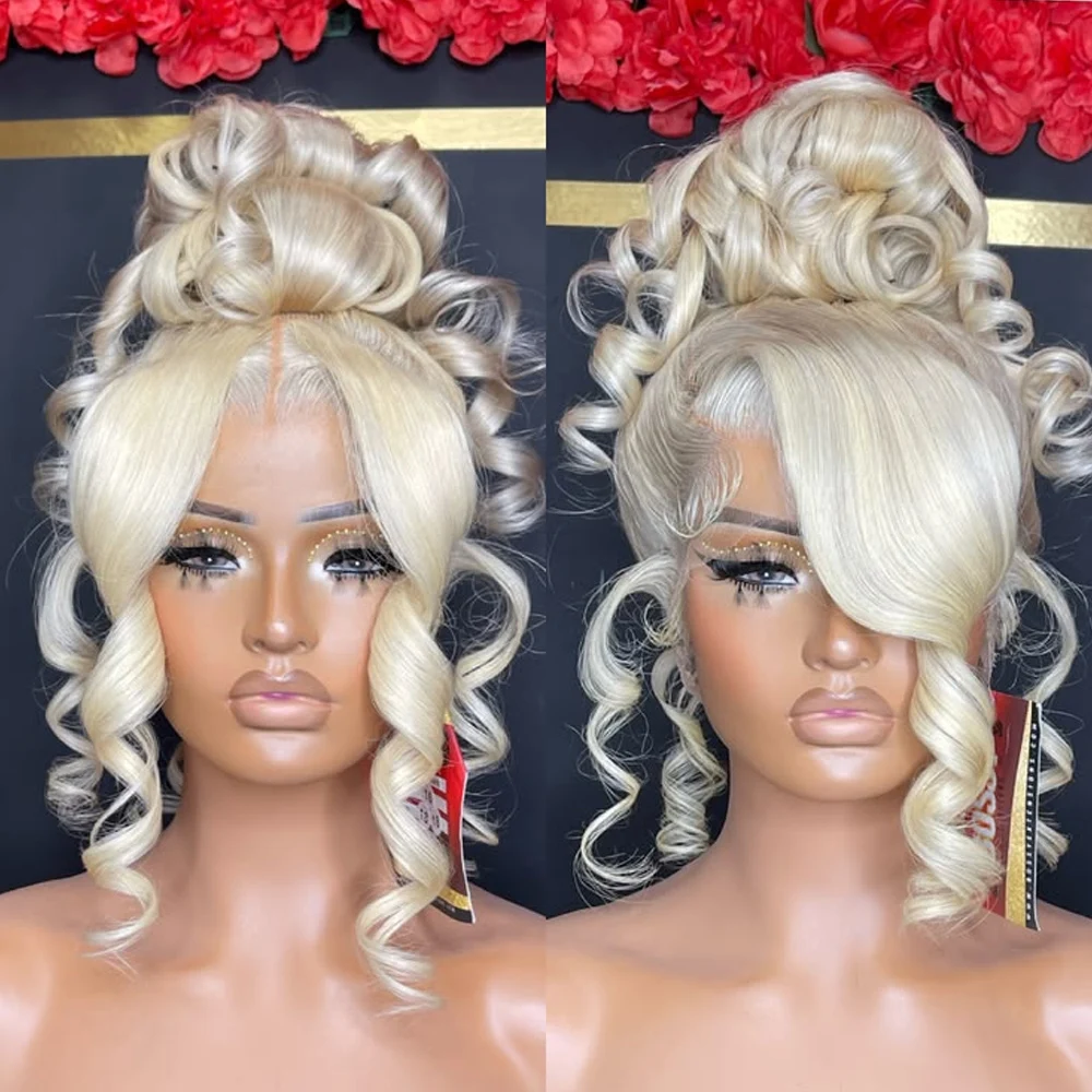 

613 HD Lace Frontal Wig 13x6 Preplucked Body Wave Human Hair Wigs 360 Full Lace Wigs Human Hair Vietnamese Raw Human Hair Wig Blonde Wig 13x4 Lace Front Wig Human Hair 30 38 40 Inches 180% 200% 220% Density Colored Human Hair Wigs For Women With Baby Hair