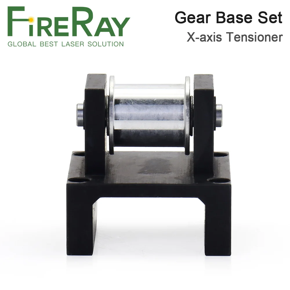 FireRay Gear Base Set Mechanical Parts 3M Reduction Box Idler Pulley Tensioner Timing Pulley for Laser Engraving Cutting Machine