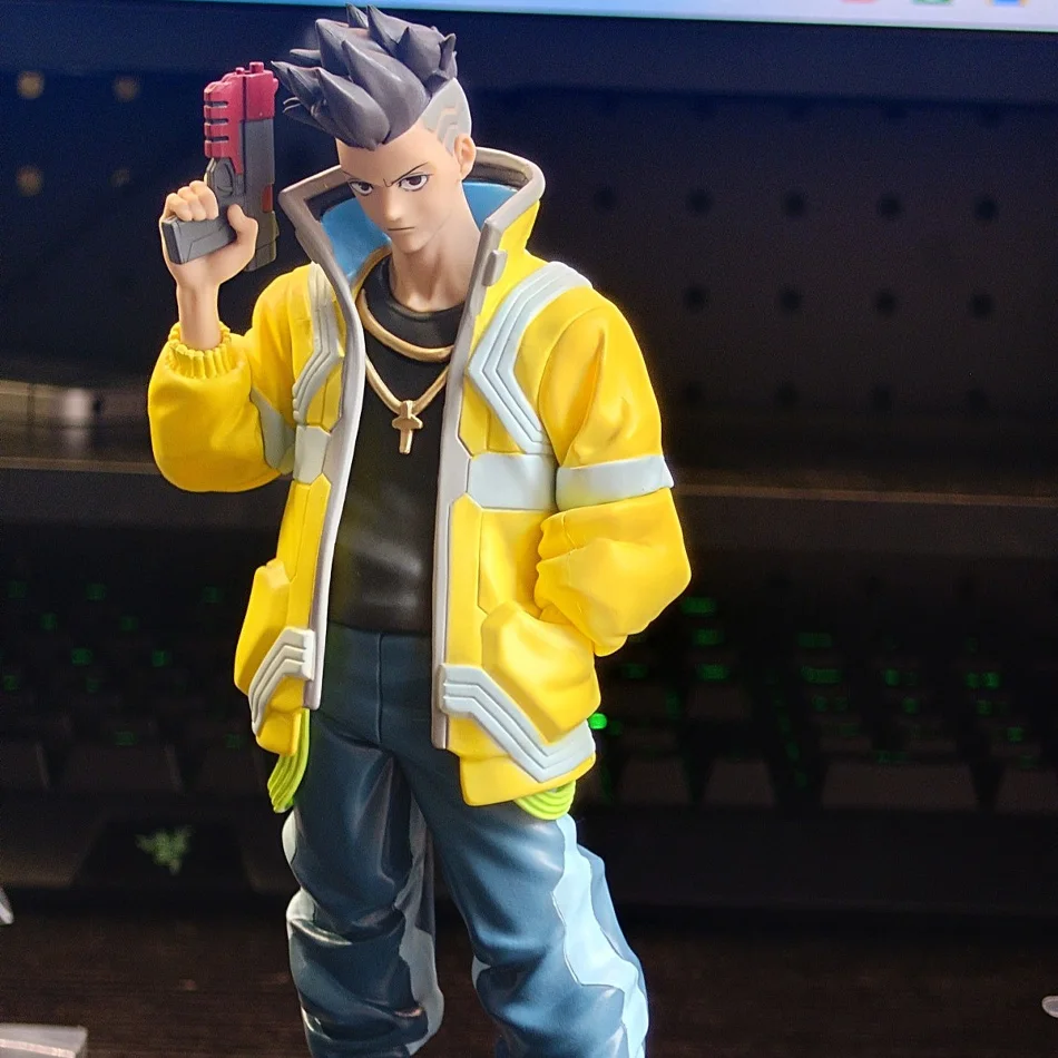 لعبة ساخنة Cyberpunk: Edgerunners ريبيكا الشكل الدائمة لعبة مجسمة هدية عيد الميلاد جمع عمل الشكل مكتب الديكور هدية