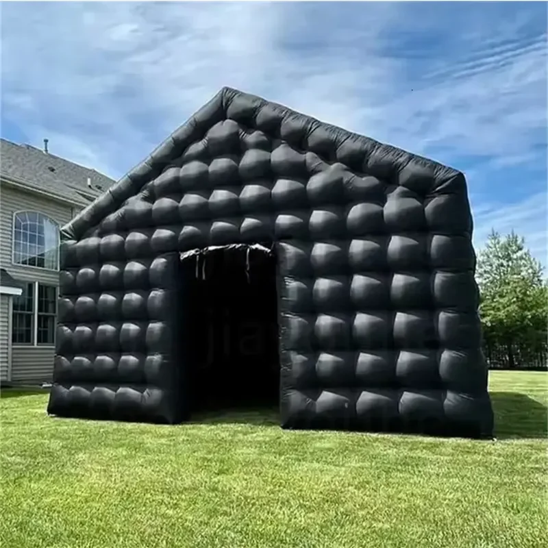 Inflatable Dome Tent Pink Air Beam Frame Structure Large Event Exhibition Shelter Portable Outdoor Party Wedding Show Display