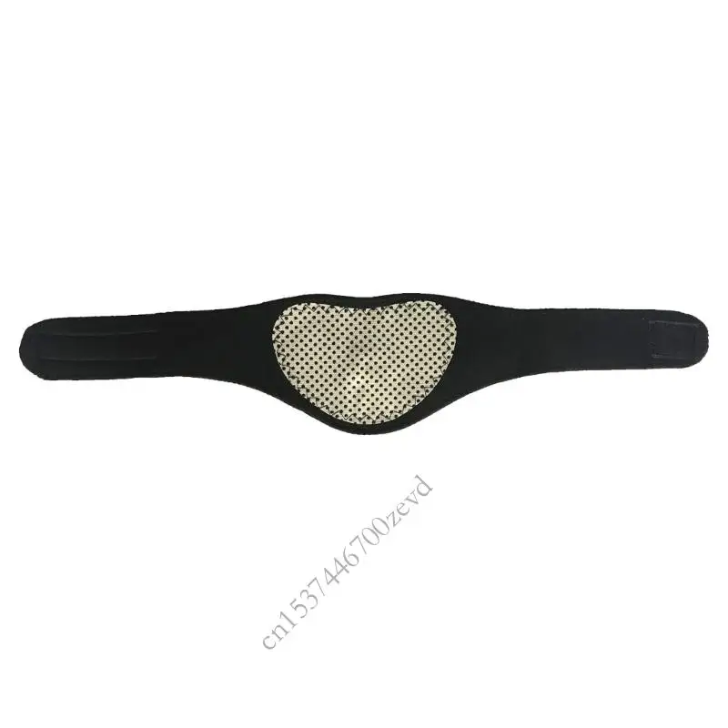 

Heating Neck Wrap With 5 Magnets For Cervical Relief Fabric Adjustable Sticker Collar Strap For Home Office Use P9YB