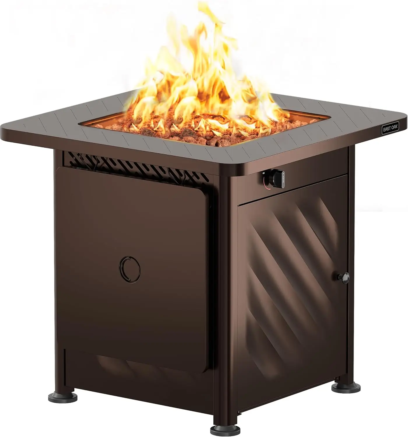 28Inch Propane Fire Pit Table, 52,000 BTU