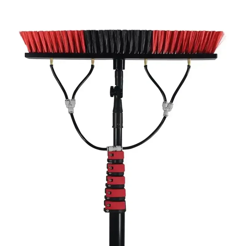 

Best Selling Aluminum Telescopic Water Fed Pole Solar Panel Cleaning Brush Window Cleaning Equipment for Household Use