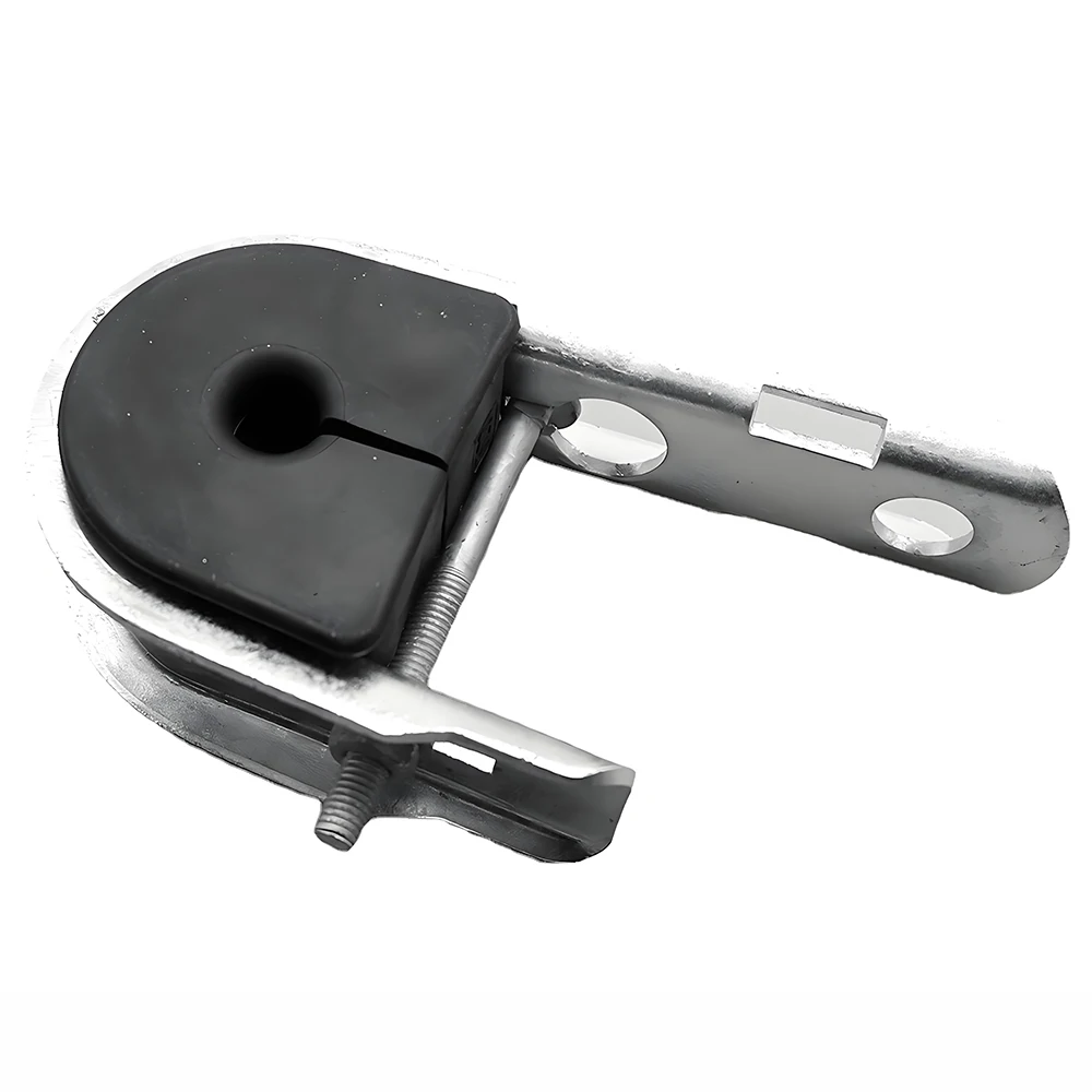 ADSS Optical Cable J-Type Suspension Clamp Self-Supporting Fixture with Suspension Wire for Telecommunication Infrastructure