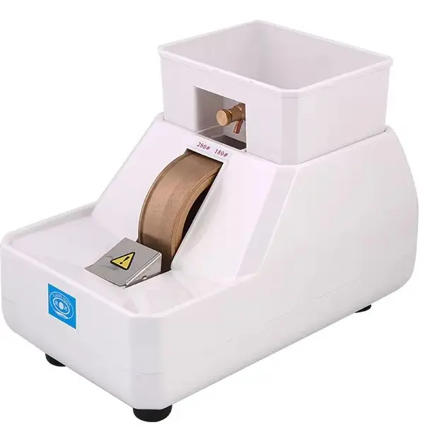Equipamento de processamento de óculos com máquina de afiação de moedor manual de lentes chanfradas com ranhura em V