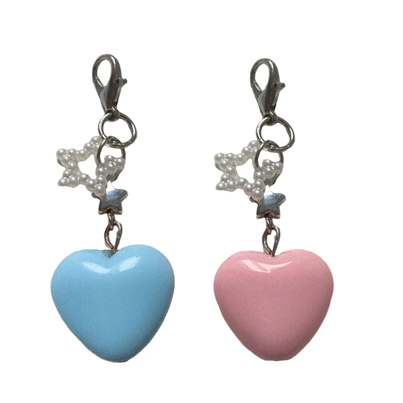 Fashion Camera Charm Bag Pendant Pendant Stylish Heart Keychains Alloy Texture Unique Key Holder for Dropship