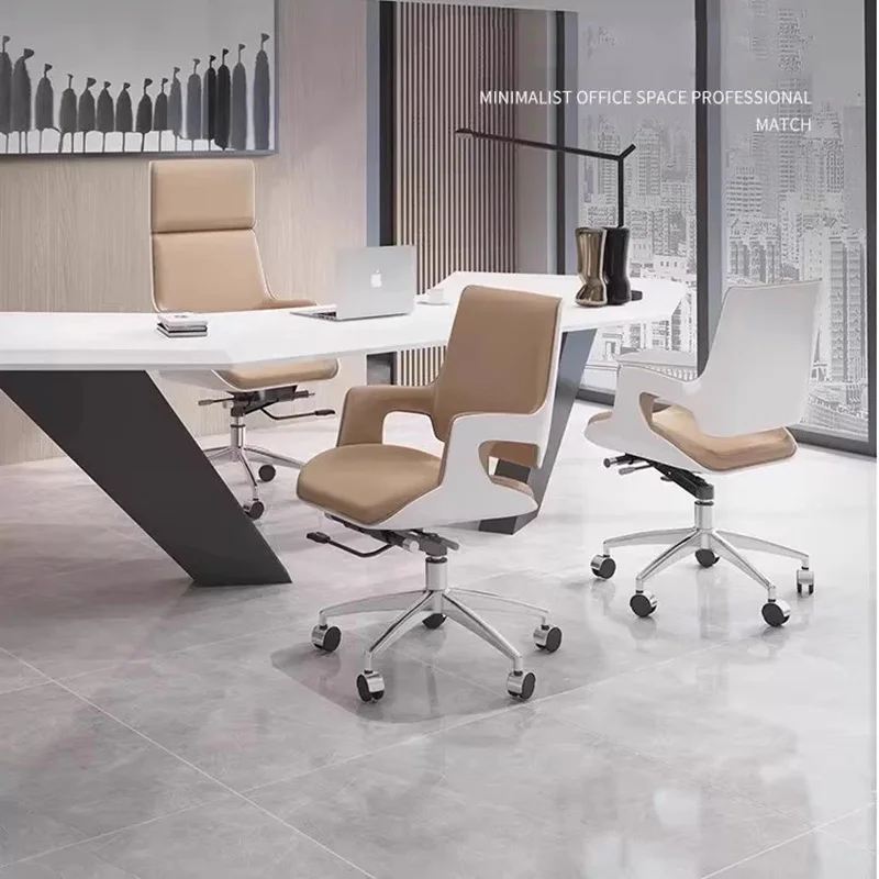 Silla de Oficina con respaldo ligero, tocador, escritorio de salón, silla de Oficina giratoria, estudio, conferencia, Sillas para estudiantes, Oficina, muebles para el hogar