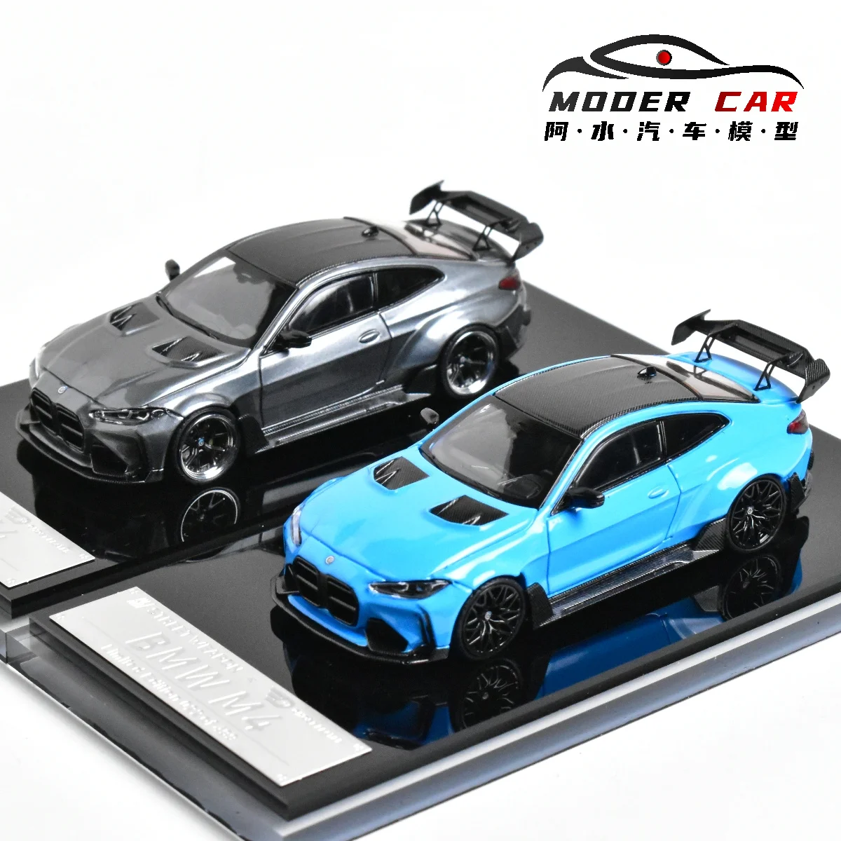 SW 1:64 G82 M4 ADRO BODY KIT Diecast Model Car