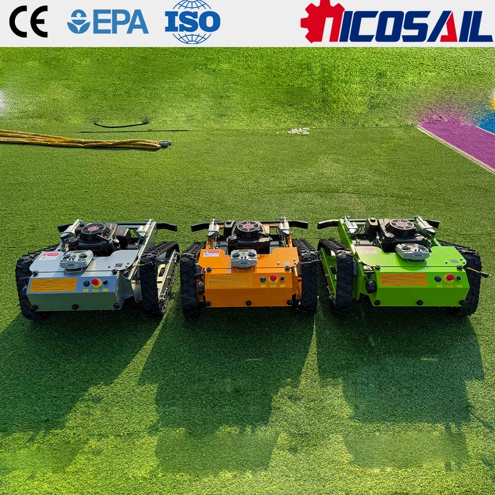 Nicosail 540mm Compact Remote Mower CE Approved Stable Performance Wireless for Garden Landscaping