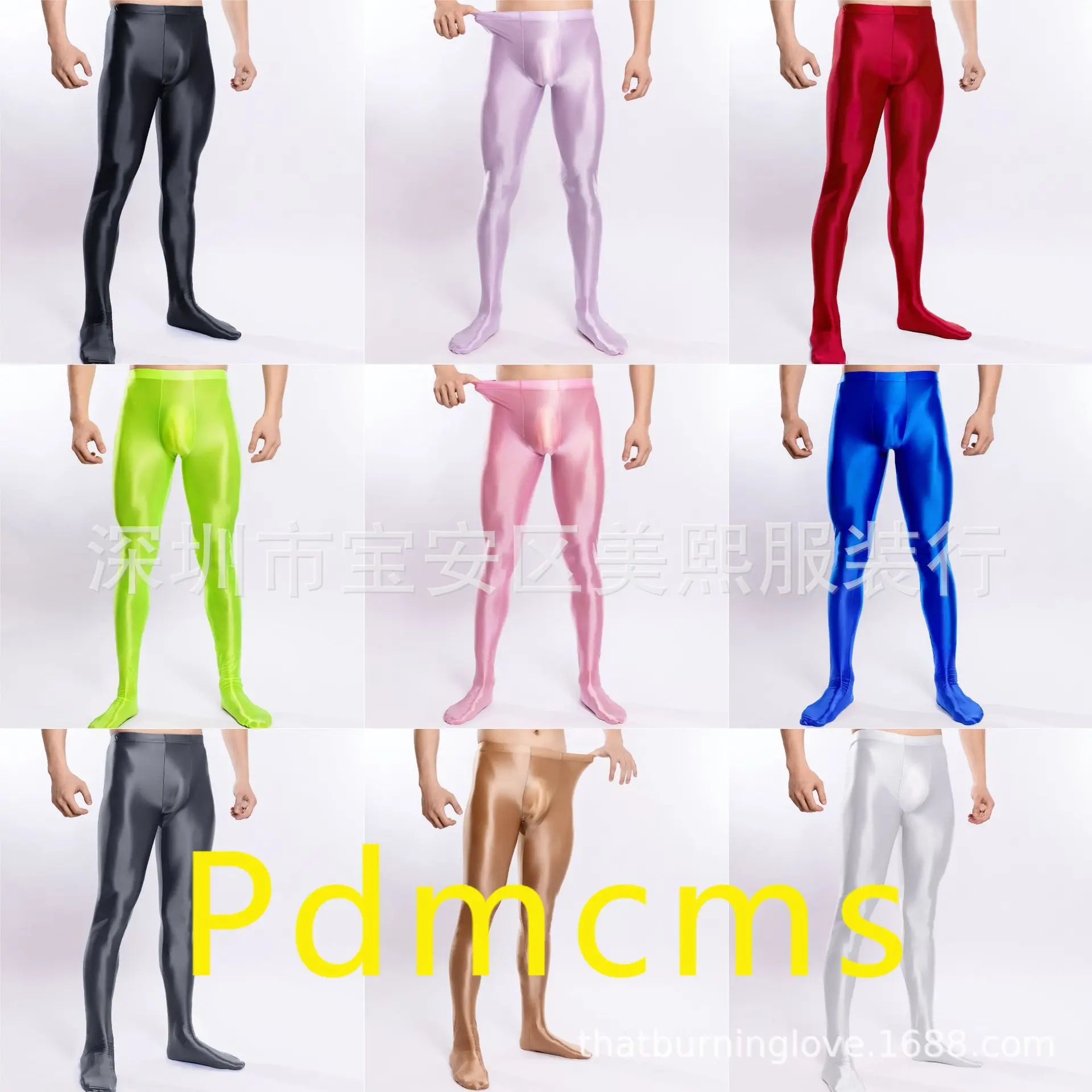 

2025 новый европейский и американский большой размер, маслянистый, блестящий, шелковистый, скользкий, комбинезон для бодибилдинга, сумка U-выпуклый ebay7832